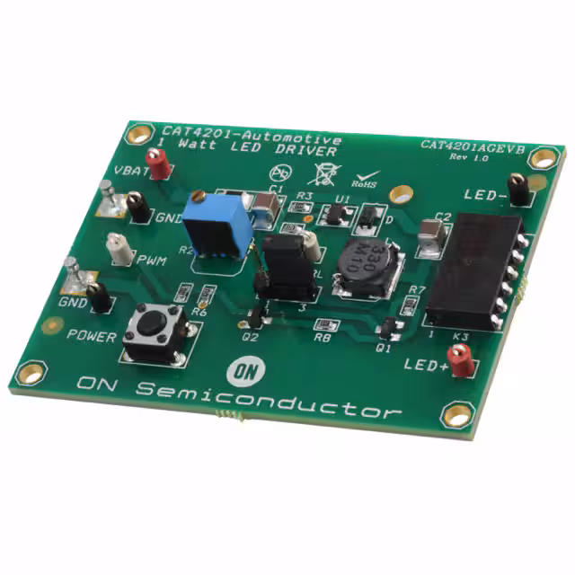 CAT4201AGEVB onsemi  Cartes d'évaluation - Pilotes LED